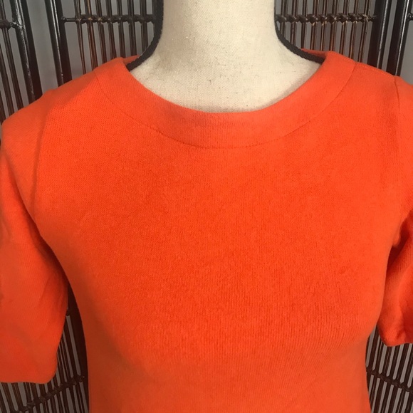 Sara Campbell Orange Swing Dress w Pockets XS NWT - Picture 2 of 7